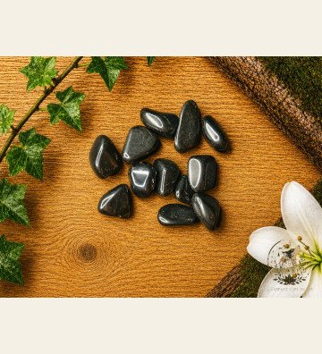 Obsidienne noire, roulées