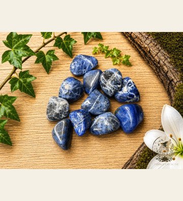 Sodalite pierres roulées